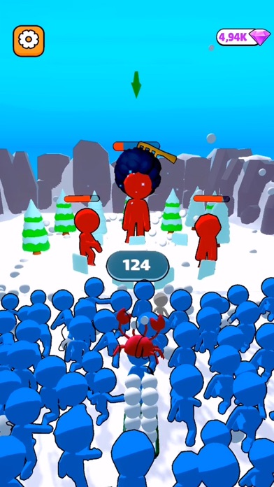 Snowball Neighborhood Fight Screenshot