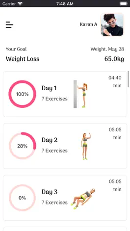 Game screenshot Weight Loss Workout. mod apk