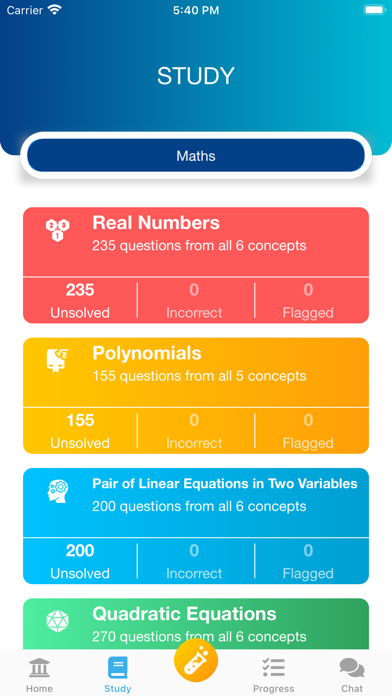 NCERT Maths Class10 Companion Screenshot