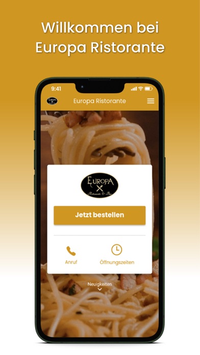 Europa Ristorante Screenshot