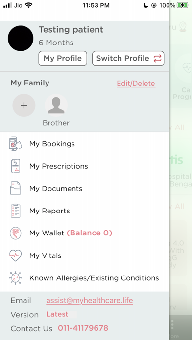 MyHealthcare Plus Screenshot