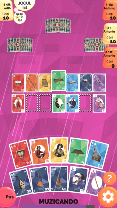 Muzicando - Card Game Screenshot