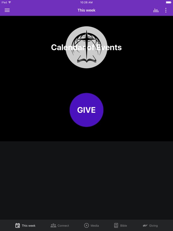 Jesus is Lord Church iPad screenshot 1 - Education app