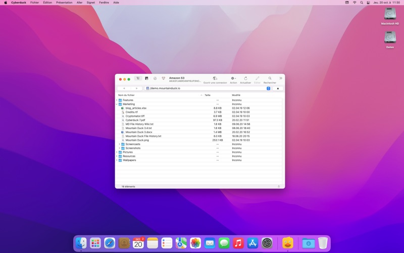 Screenshot #2 pour Cyberduck