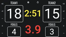 simple 3x3 scoreboard iphone screenshot 1