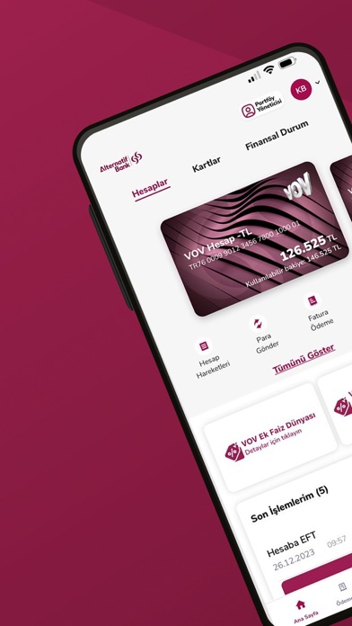 Alternatif Bank Mobile Screenshot