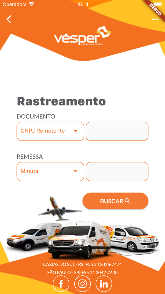 #4. Vésper Cargas (iOS) 由: Brudam - Softwares que entregam eficiência