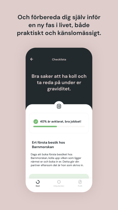 Pappapp - Gravidapp för pappor Screenshot