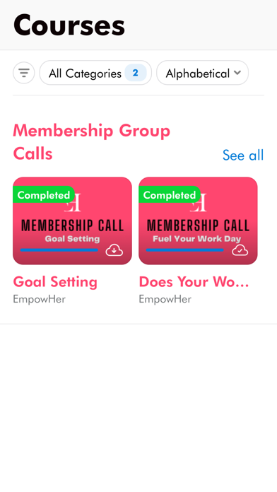Empowher Community Screenshot