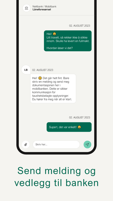 Drangedal Mobilbank Screenshot