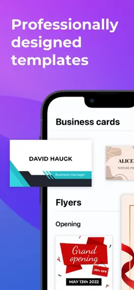 Game screenshot Business Cards Design & Flyers mod apk