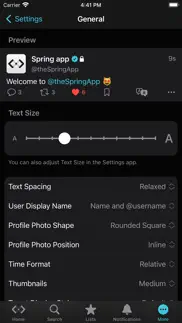 spring lite for twitter iphone screenshot 3