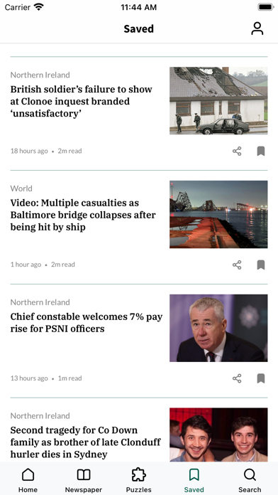 The Irish News Digital Edition Screenshot