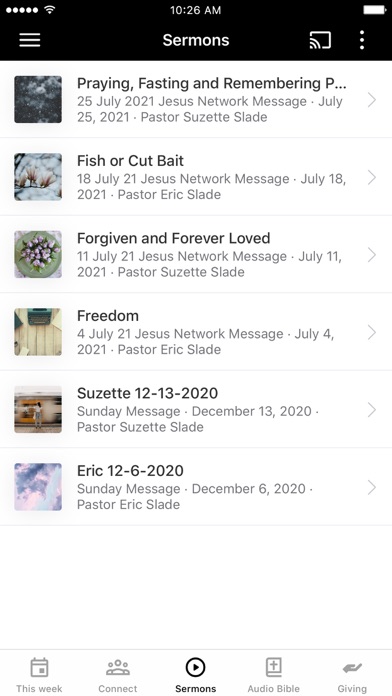Screenshot #2 pour Jesus Network