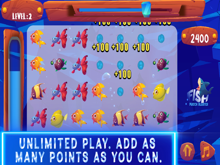 Fish Match Blaster Blast 3