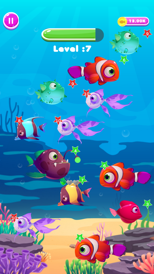 #5. Fish Eater Io Feed And Grow (iOS) 来自: Muhammad Haroon Mehmood