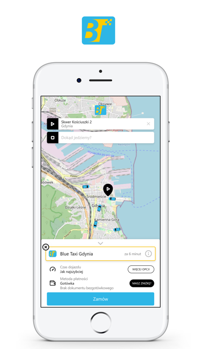 Blue Taxi Gdynia Screenshot