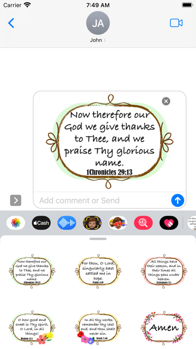 Bible Verses DRV Screenshot