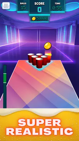 Game screenshot Arcade Beer Pong Game apk
