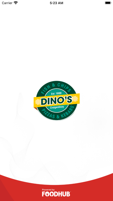 Dinos Fish Bar, Screenshot