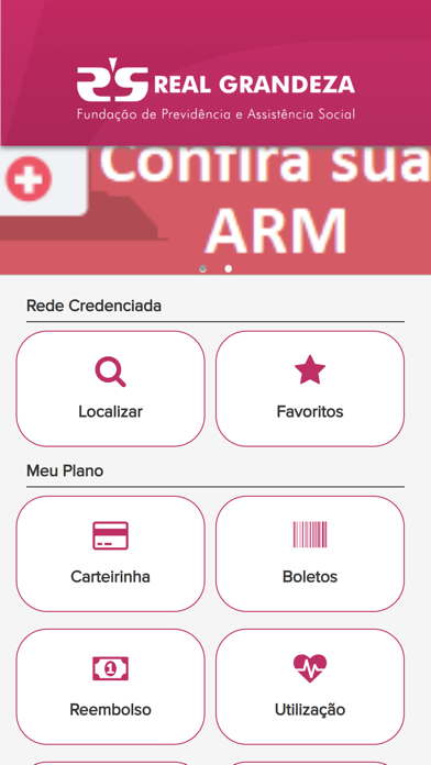 Real Grandeza Saúde Screenshot