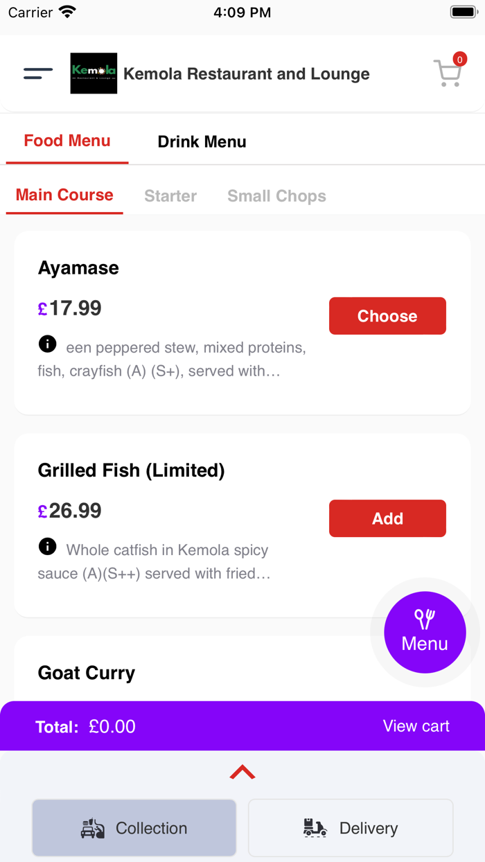 Kemola Restaurant and Lounge