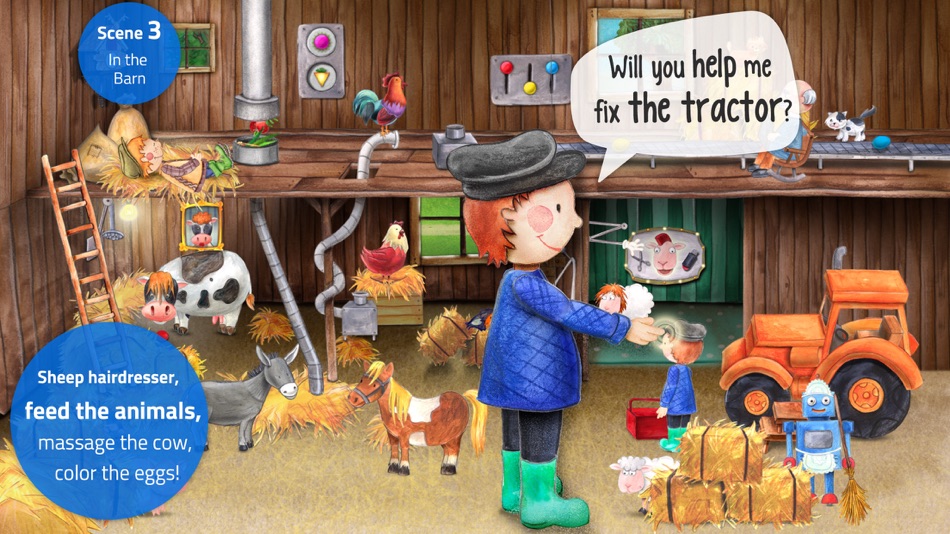 #4. Tiny Farm: Toddler Games 2+ (iOS) 게시자: wonderkind GmbH