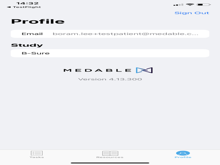 B Sure Patient App Cn