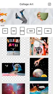 collage art - become an artist iphone screenshot 1