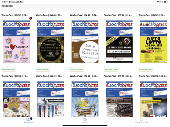 Screenshot #4 pour Woche-Pass