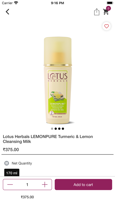 Lotus Herbals Screenshot