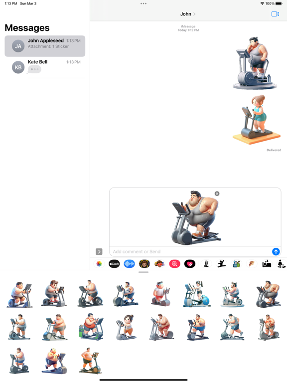 Screenshot #6 pour Elliptical Machine Stickers