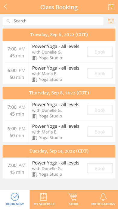 Sunkissed Yoga & Pilates Screenshot