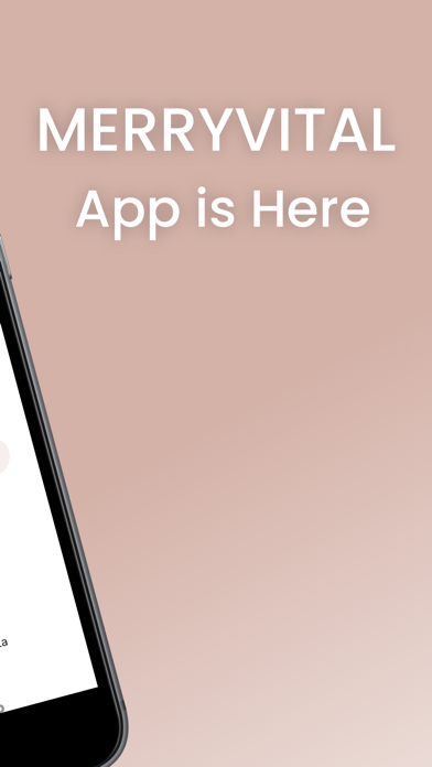MERRYVITAL Consultant App Screenshot