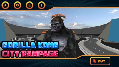 Gorilla Kong City Rampage Screenshot