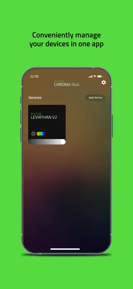 Game screenshot Razer Chroma RGB apk