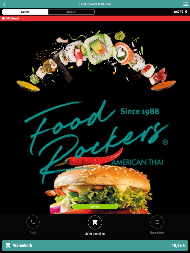 Food Rockers & Mr Thai on the App Store