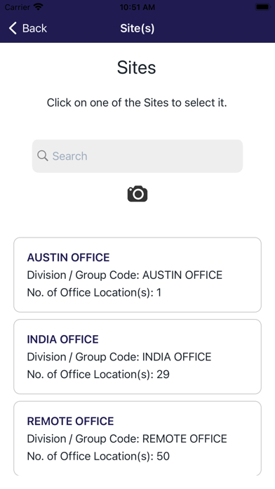 eQuip Mobile App Screenshot