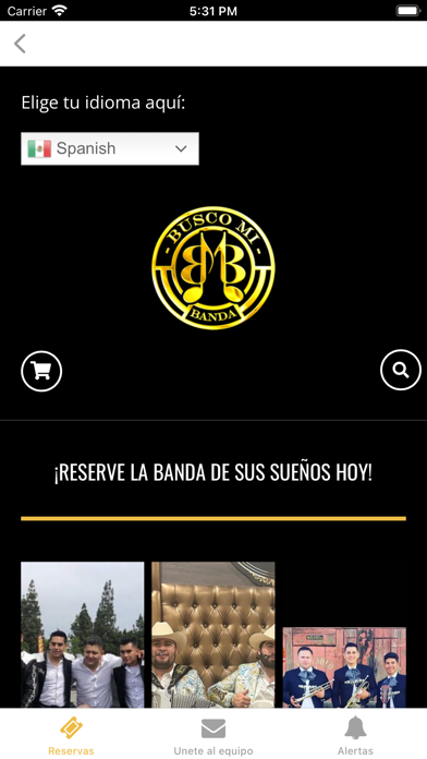 BuscoMiBanda Screenshot