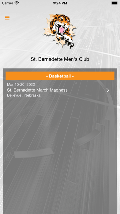 St. Bernadette Men's Club Screenshot