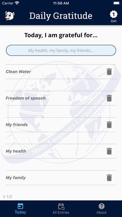 App screenshot