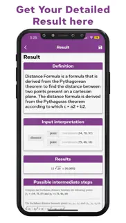 distance formula calculator iphone screenshot 4