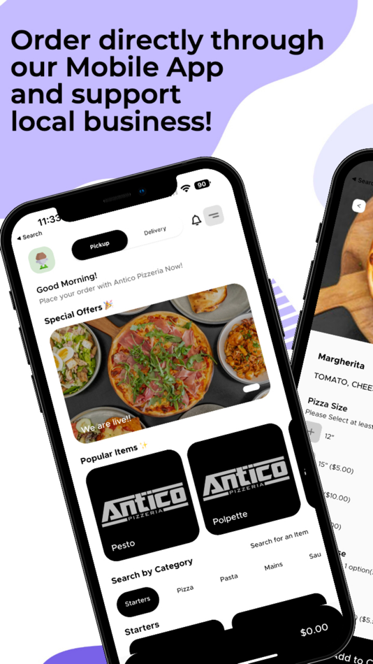 #1. Antico Pizzeria (iOS) 由: Froth Enterprises Pty LTD