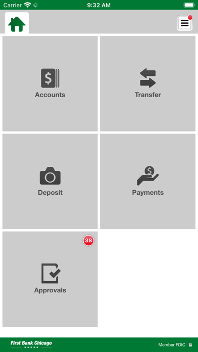First Bank Chicago Business Screenshot