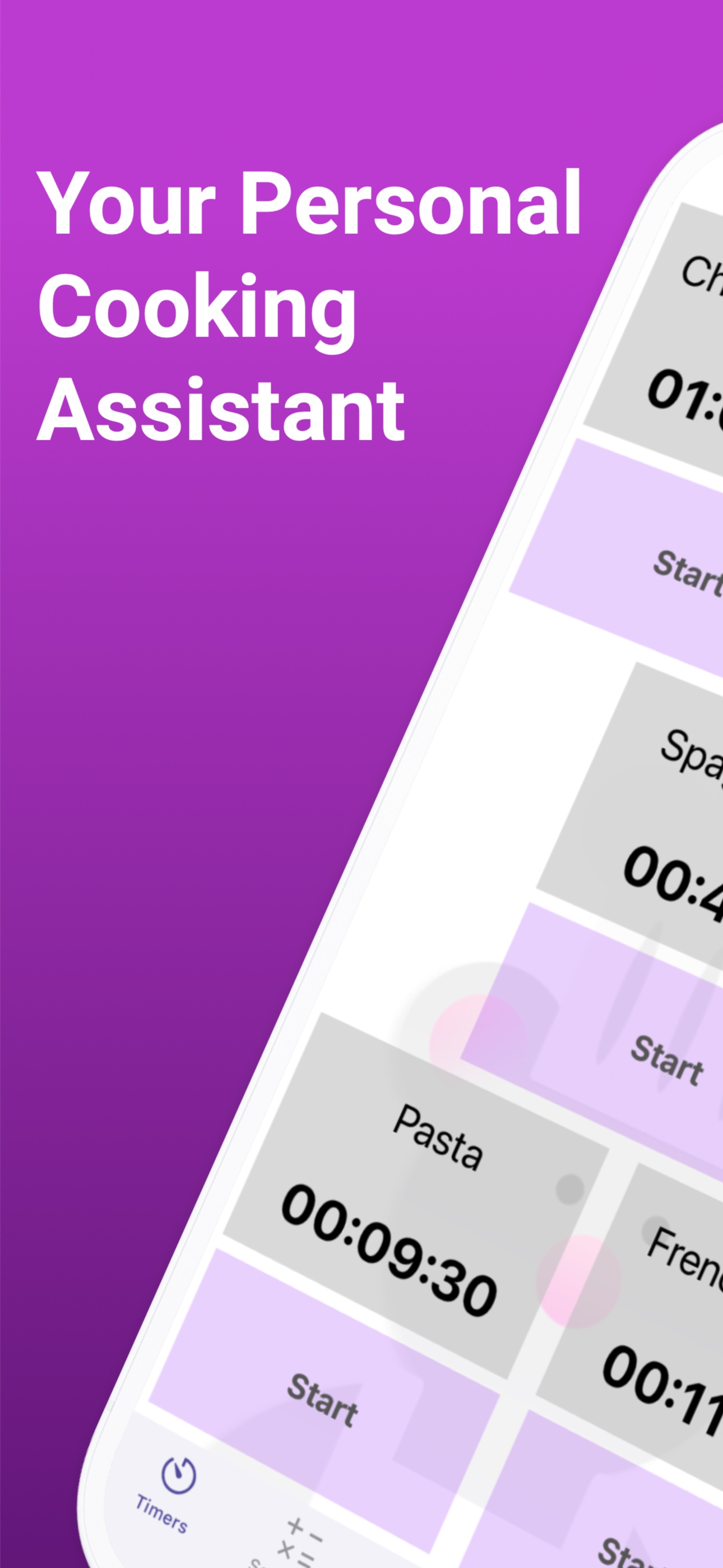 Sous Chef - Cook Tools & Timer