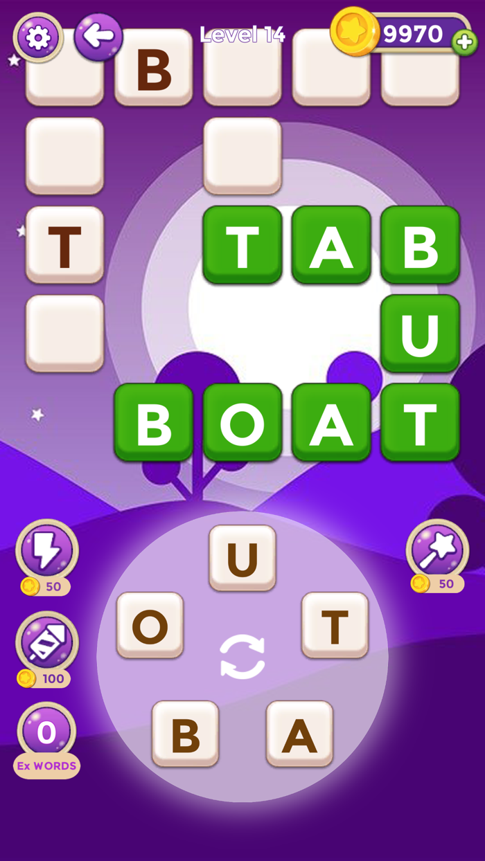 Word Cross-Word Search