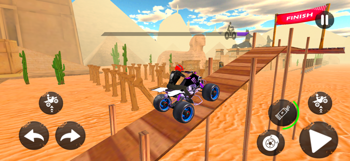 Quad Bike Stunts Game