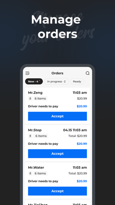 Hungrypanda for restaurant screenshot 1