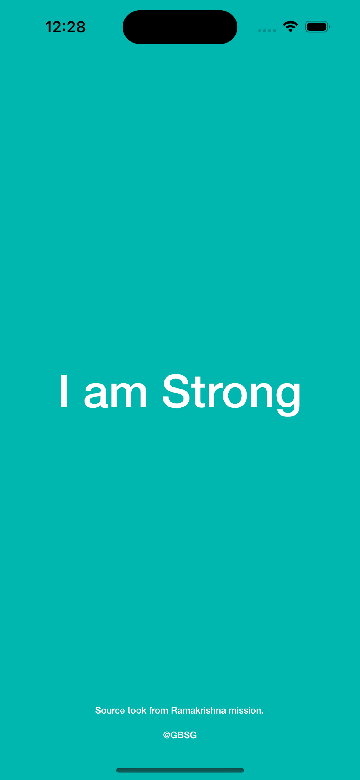 I AM STRONG