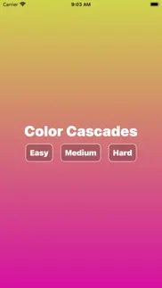 color cascades iphone screenshot 3